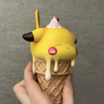 皮卡丘變成冰淇淋! 「熱到融化萌臉臉」超圈粉 肥嘟嘟「可達鴨」也要呆萌一下♡